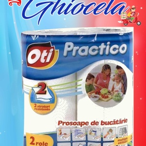Role Prosoape de Hartie pentru Bucatarie OTI-Set 2 buc
