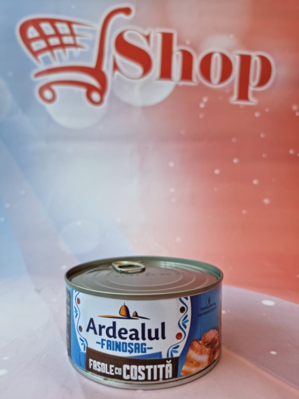 Ardealul Fasole cu costita-300gr.