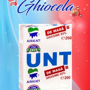Unt Albalact 65% grasime 200g.