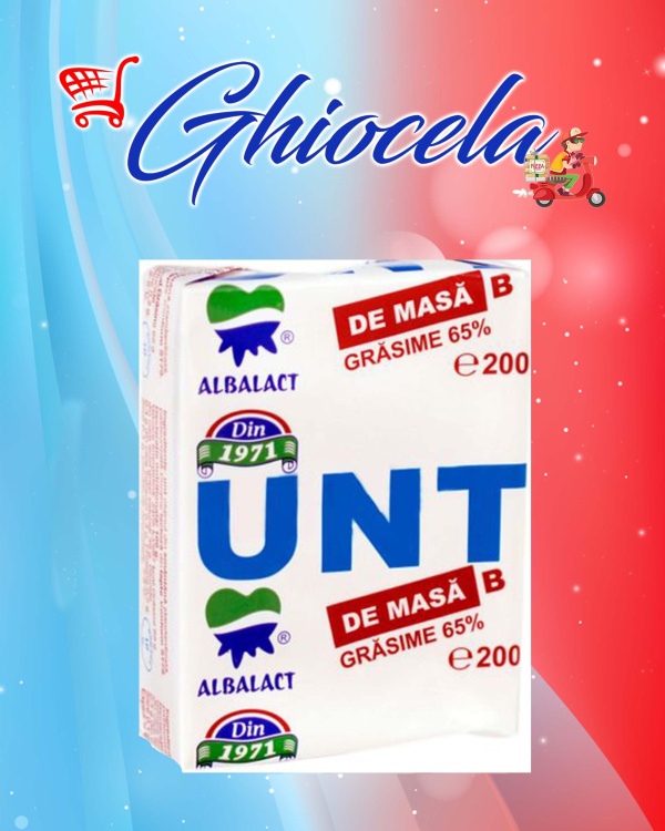 Unt Albalact 65% grasime 200g.