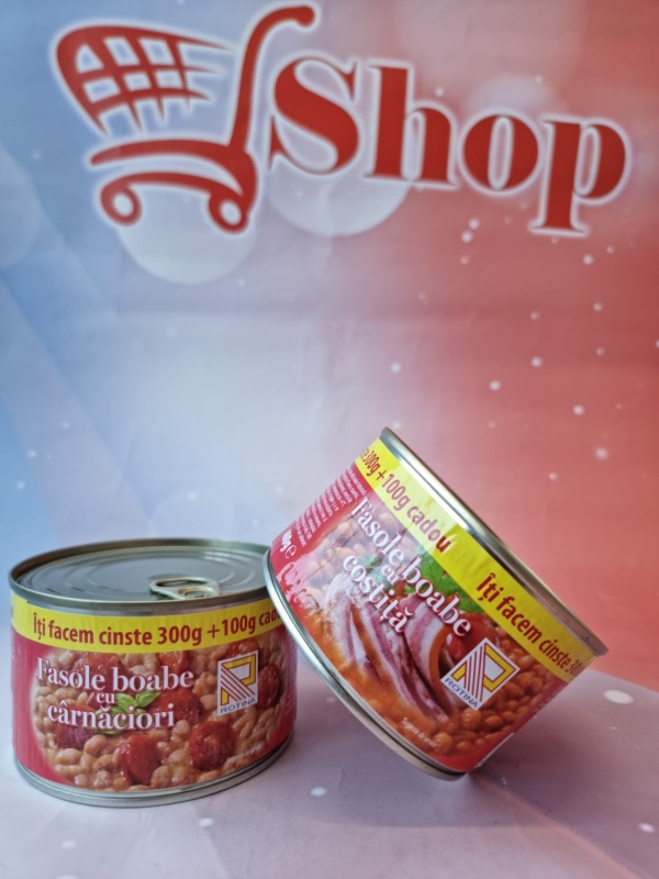 Rotina 300 G+-Fasole cu costita