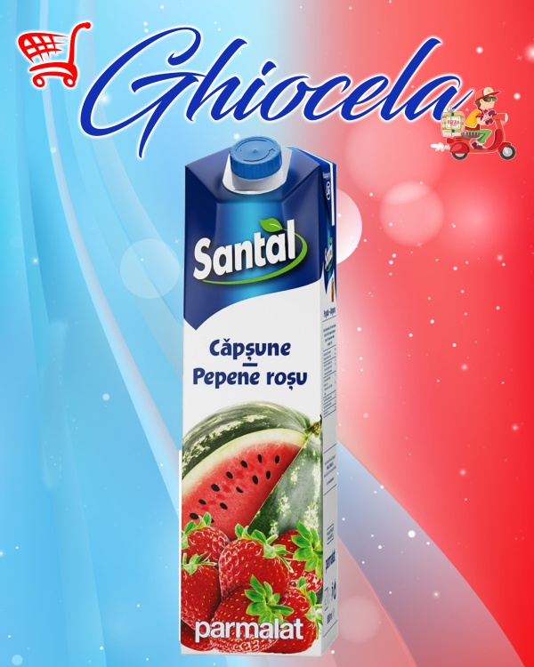 Santal 1L. CAPȘUNI ȘI PEPENE ROȘU