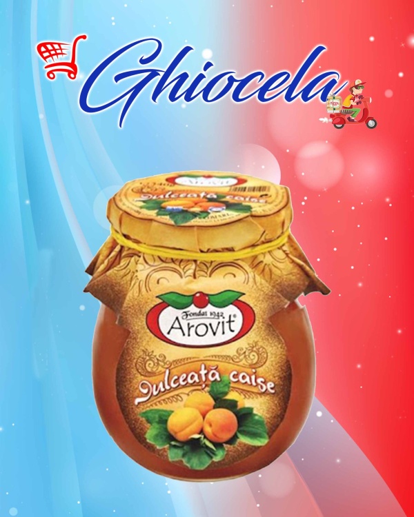Dulceata de caise Arovit 340gr.