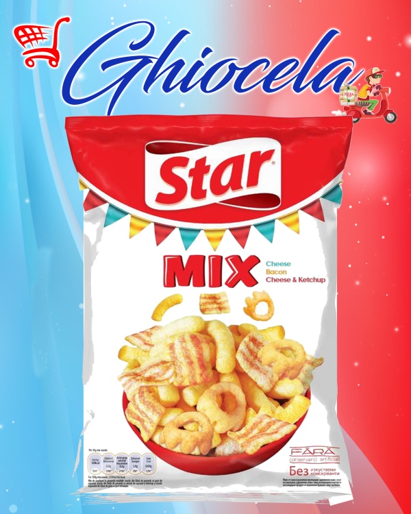 Star Star Snacks Mix 90g. Pizza