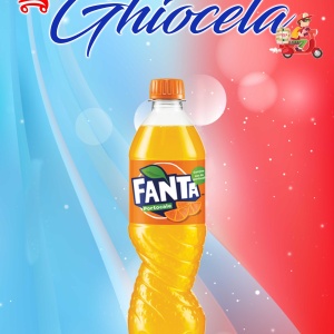 Fanta de portocale 0,5 L.