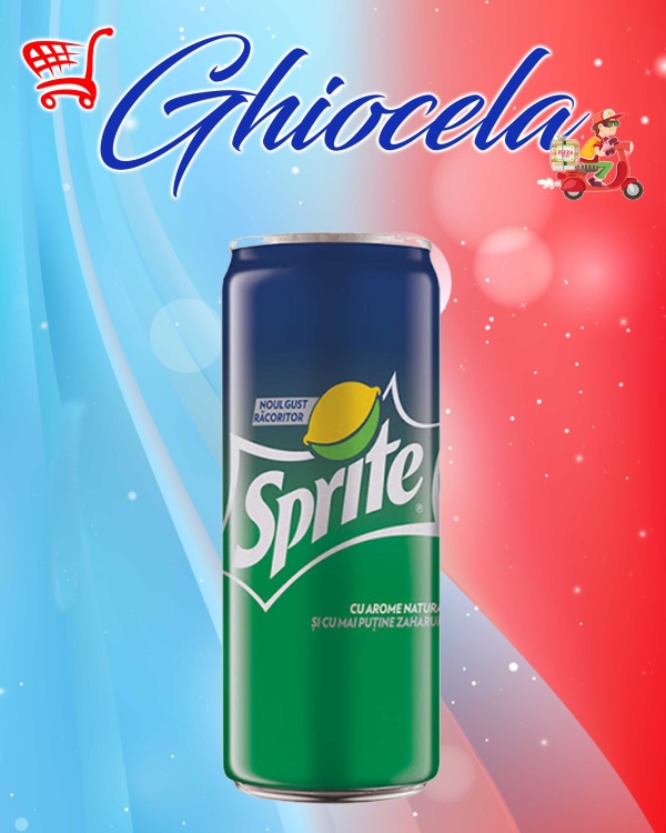 Sprite Lămâie Verde Doze 0.33 L.