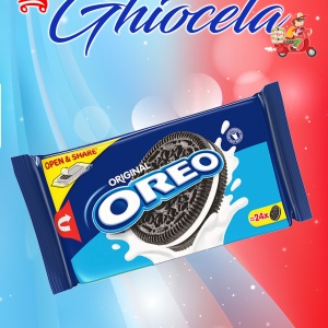 BISCUITI OREO CU CREMĂ DE VANILIE 264 G