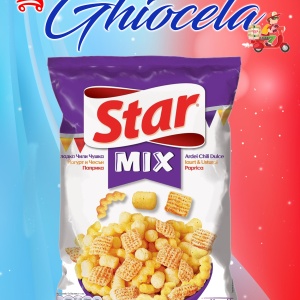 Star Star Snacks Mix 90g. Paprika