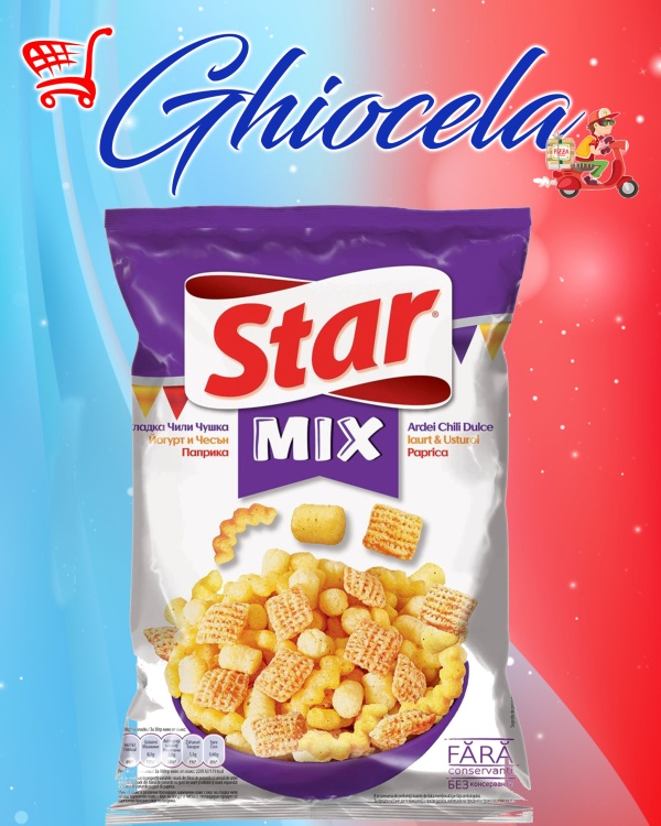 Star Star Snacks Mix 90g. Paprika