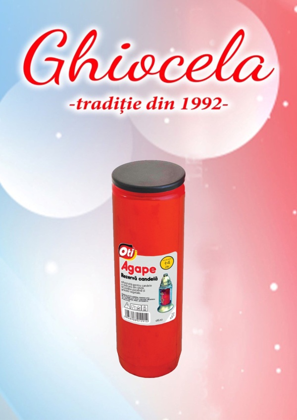 CANDELA CU ULEI AGAPE 4 ZILE